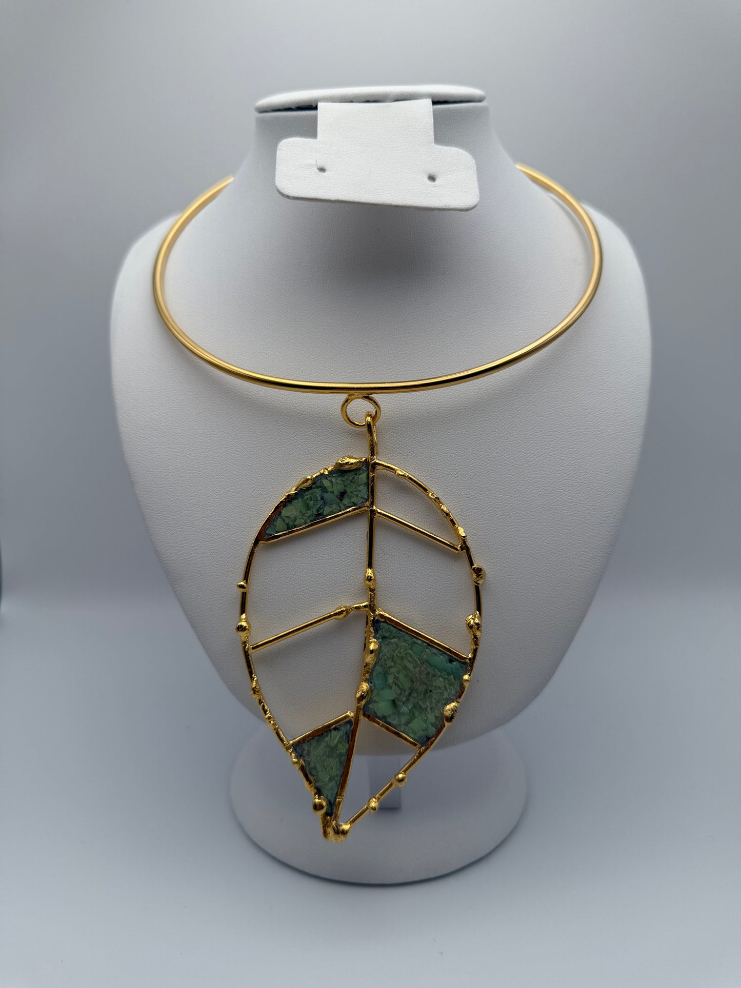 Choker Hoja Verde