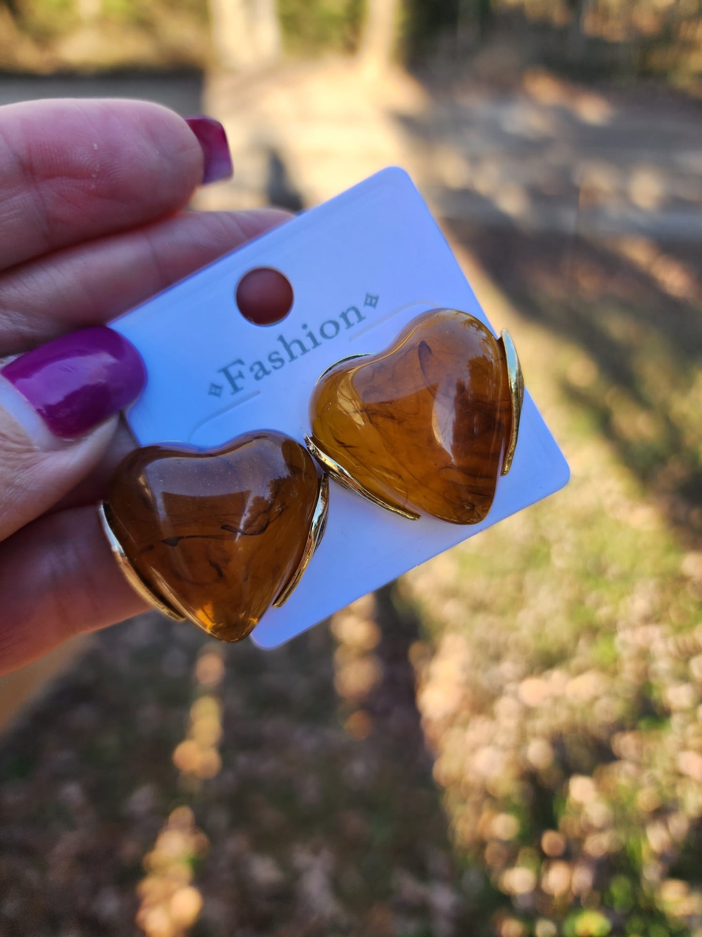 Heart earrings