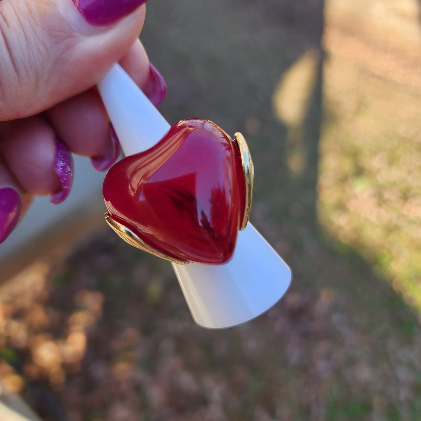 Heart rings