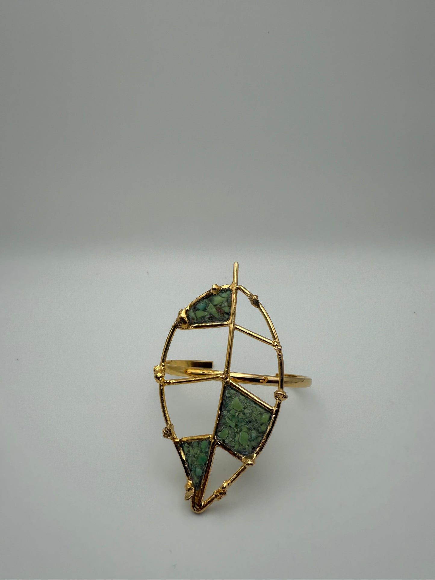 Bangle Hoja Verde