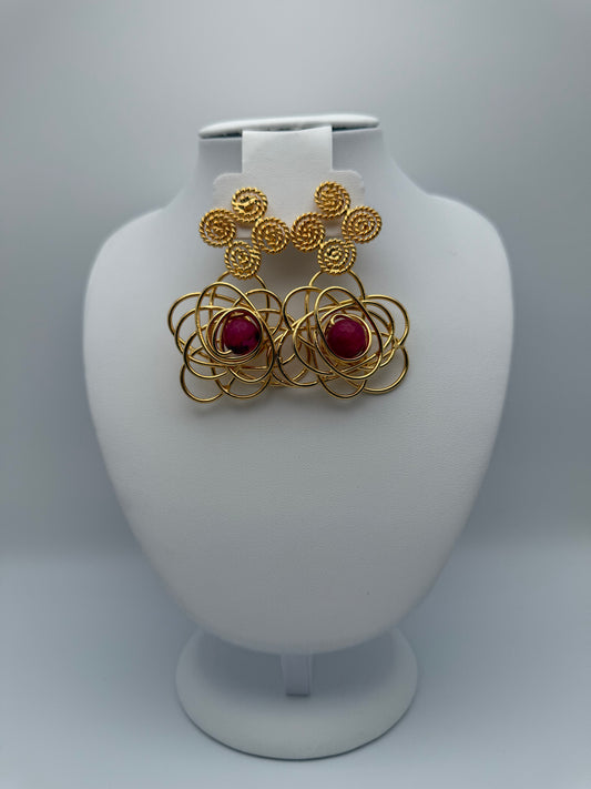 Aretes Dalia