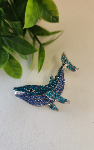 Ballena Azul  Diamantada