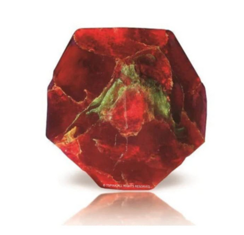 Garnet Soap gemstone - Crimson cranberry