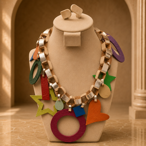 # 3 Collar cuero