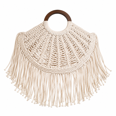 Cartera Crema