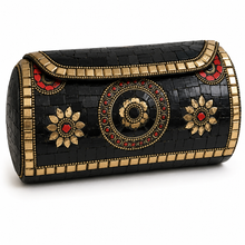 Cartera Cilíndrica Mosaico IND