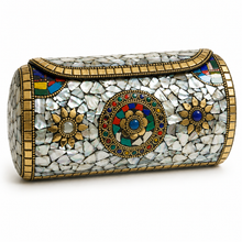 Cartera Cilíndrica Mosaico IND