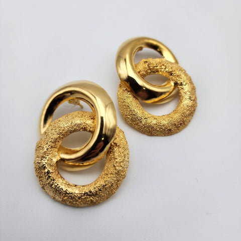 Aretes Amanecer Dorado