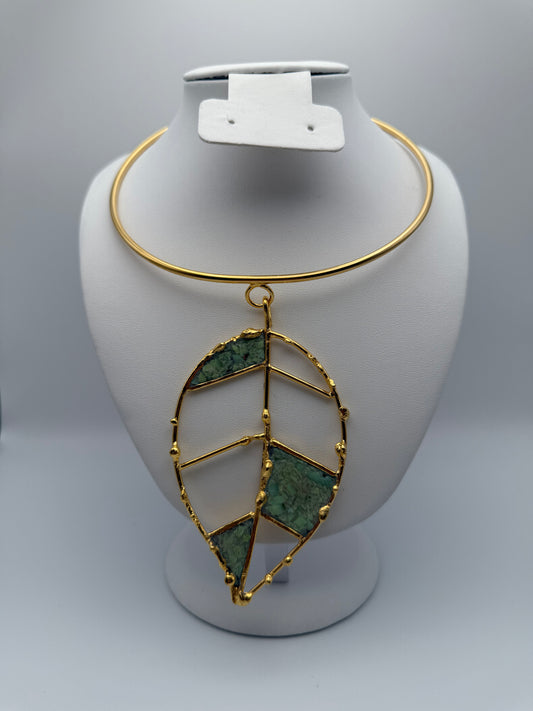 Choker Hoja Verde