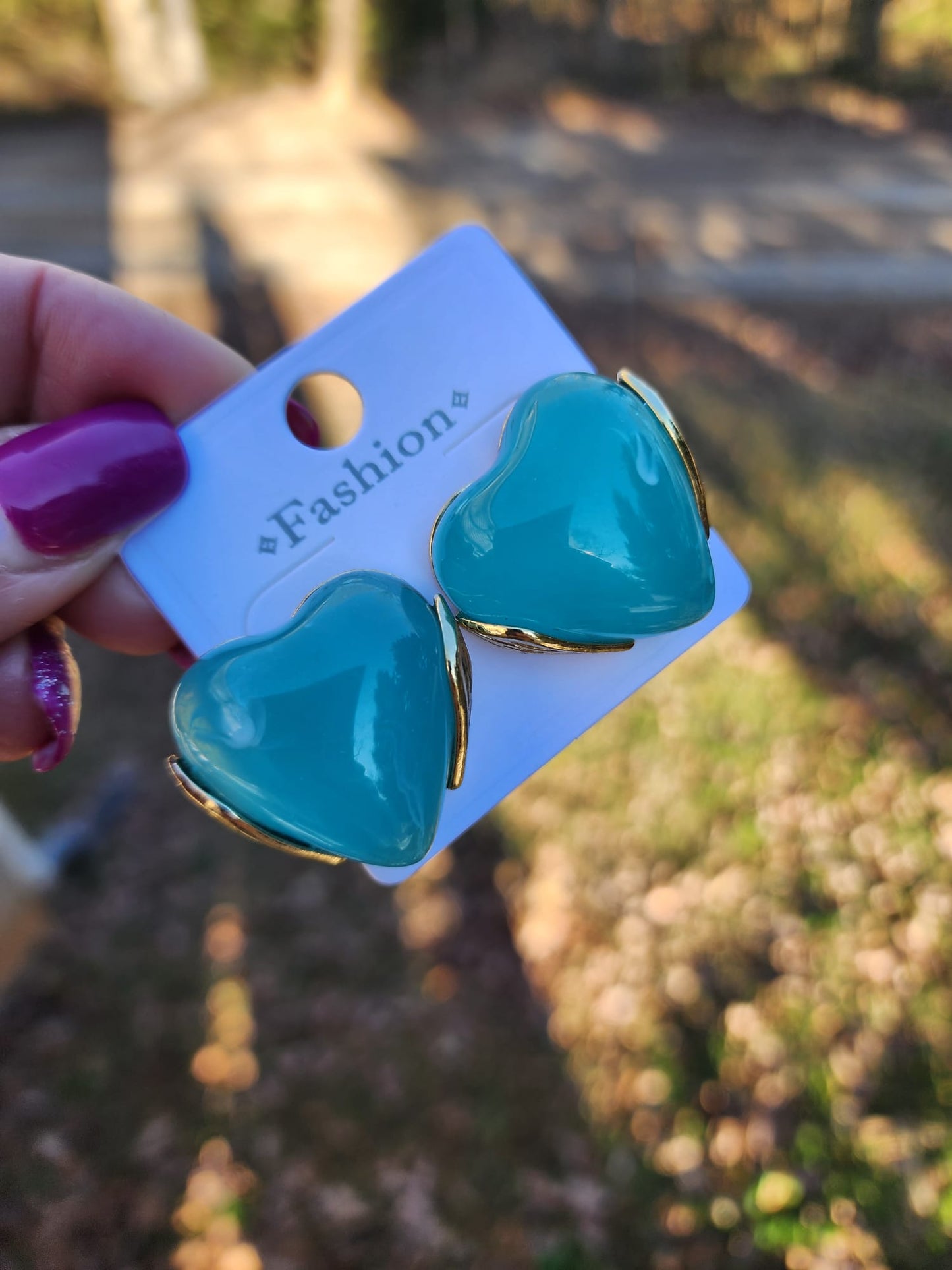 Heart earrings