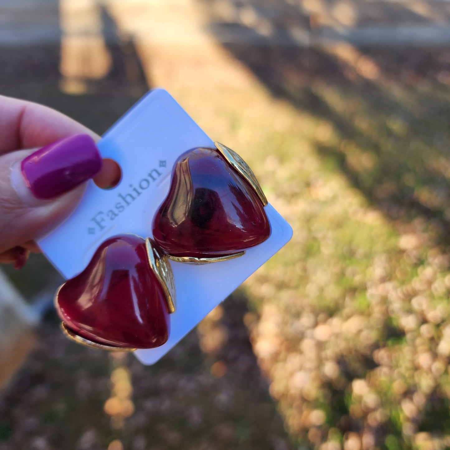 Heart earrings