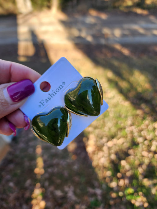 Heart earrings