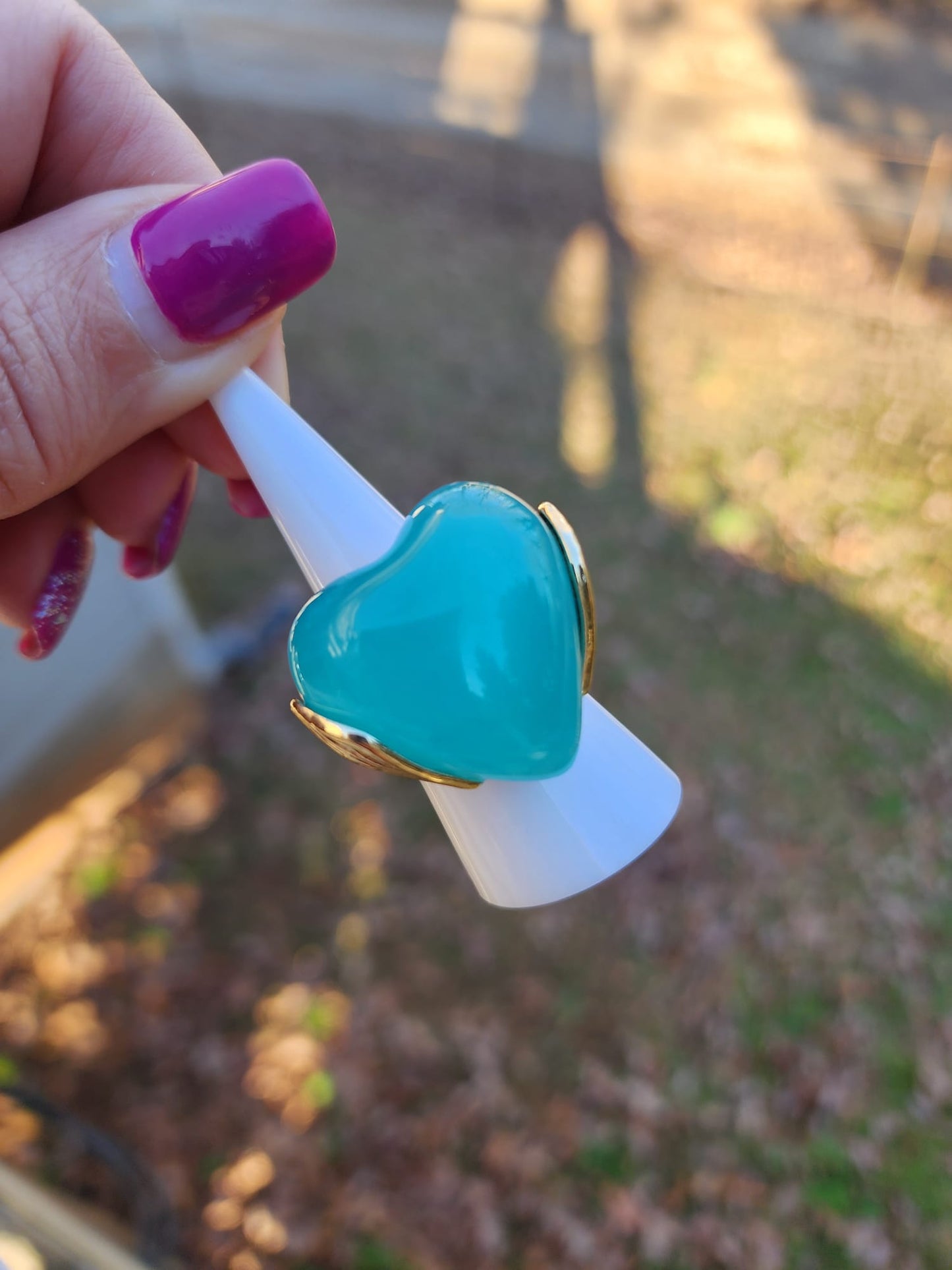 Heart rings