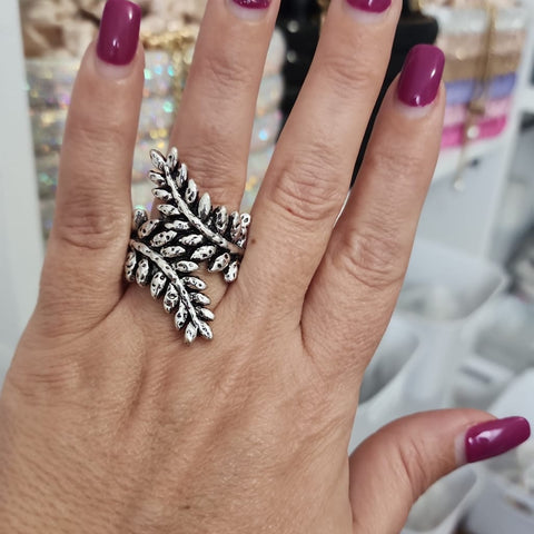 S-616-ZK Anillo de Hoja