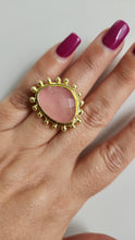 Anillo con Balines  Cuarzo