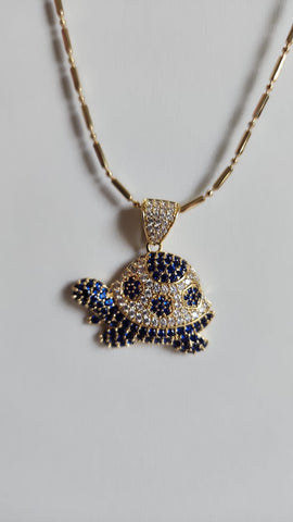 Tortuga de Tierra  Diamantada en Azul