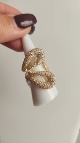Anillo  Diamantado