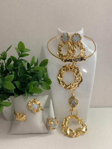 Set Rocoso  Blanco Arete
