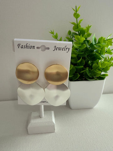 #701 Aretes dos tonos