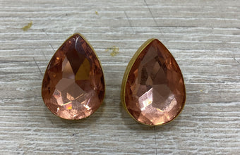 Aretes Cristal Gota