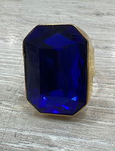 Anillo Cuadrado Cristal OL