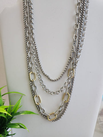 Set de 4 Cadenas  Dos Tonos