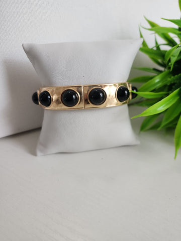 046-Pulsera Elástica Negra