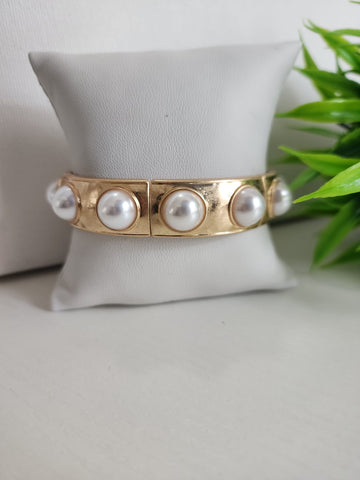 046-Pulsera Elástica Blanca
