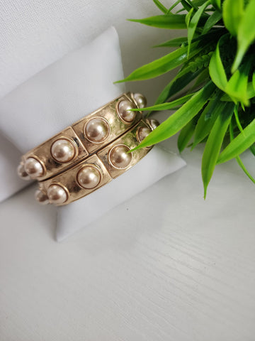 046-Pulsera Elástica Oro