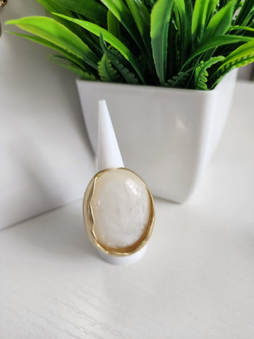 #967-Anillo  Blanco