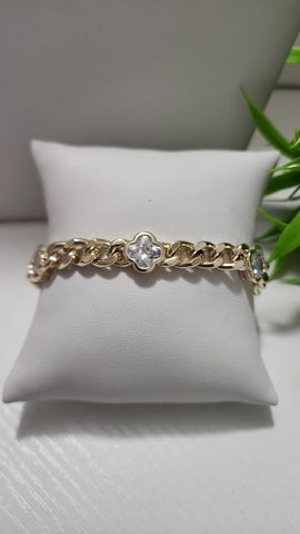 #610-Pulsera Clover
