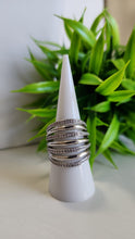 Anillo  #07 Lineas Diamantadas