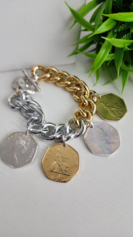 Pulsera Elizabeth  CO - Dos Tonos