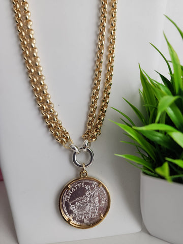 Collar Romano  CO- Dos Tonos