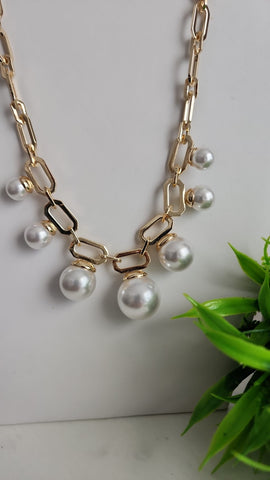 Cadena con Perlas  Peper Clip