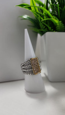 Anillo  Diamantado # 5
