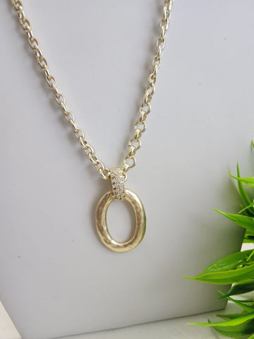 #721-Cadena  Oro Matte