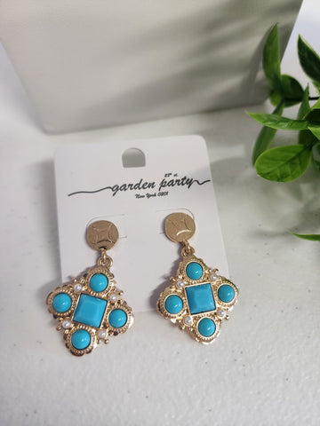 2055- Aretes Rombo
