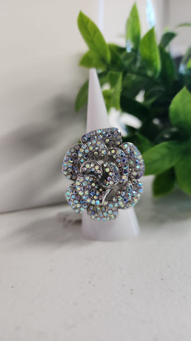 Anillo  Flor  Tornasol