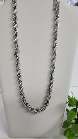 631-Cadena Torsal  Plata