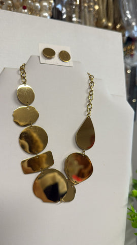 Set de chapa en oro