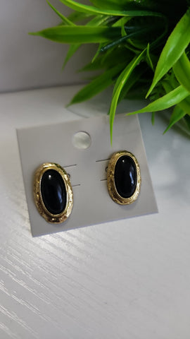 Aretes Ovalado  Onix
