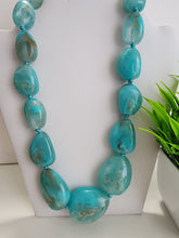 Collar en Resina  Piedras Marmoleado