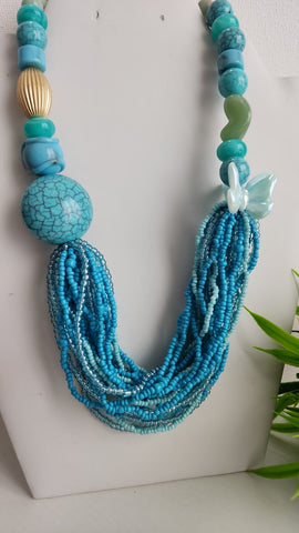 Collar de Cuencas  Turquesa