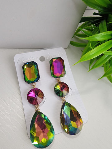 Aretes Colgantes  Tornasol