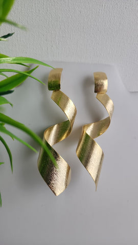 Aretes Torcidos  Oro
