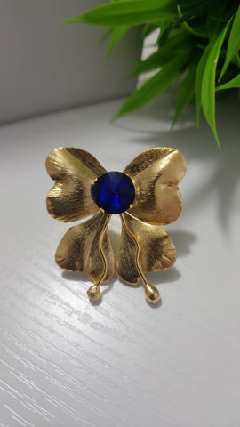 Anillo Mariposa  Azul