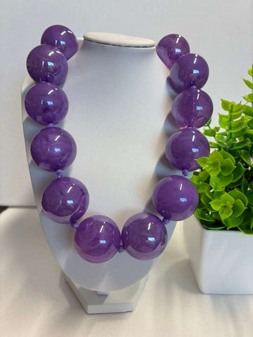 Collar violeta #200