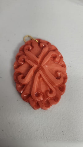 Chapas medalla Color Anranjada