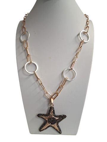 Collar formas. Estrella N